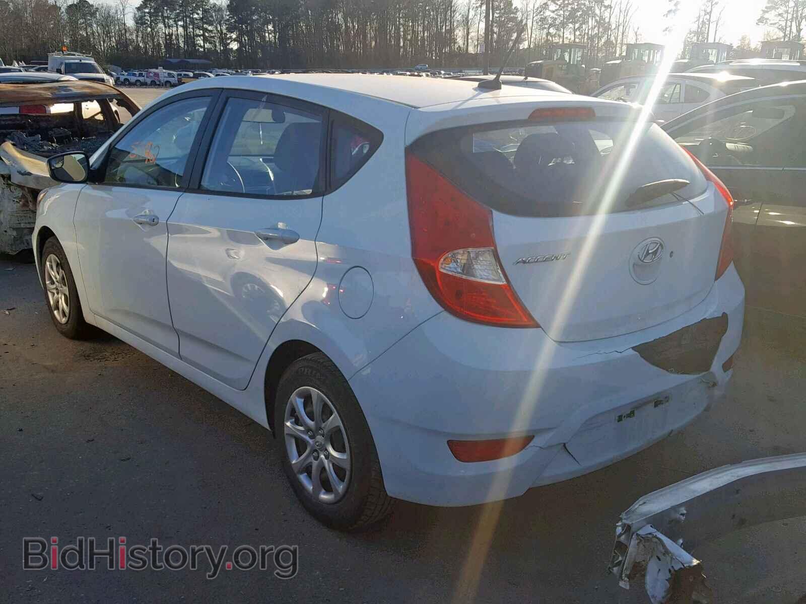 2014 HYUNDAI ACCENT - VIN: KMHCT5AE5EU190448 - Фото 3