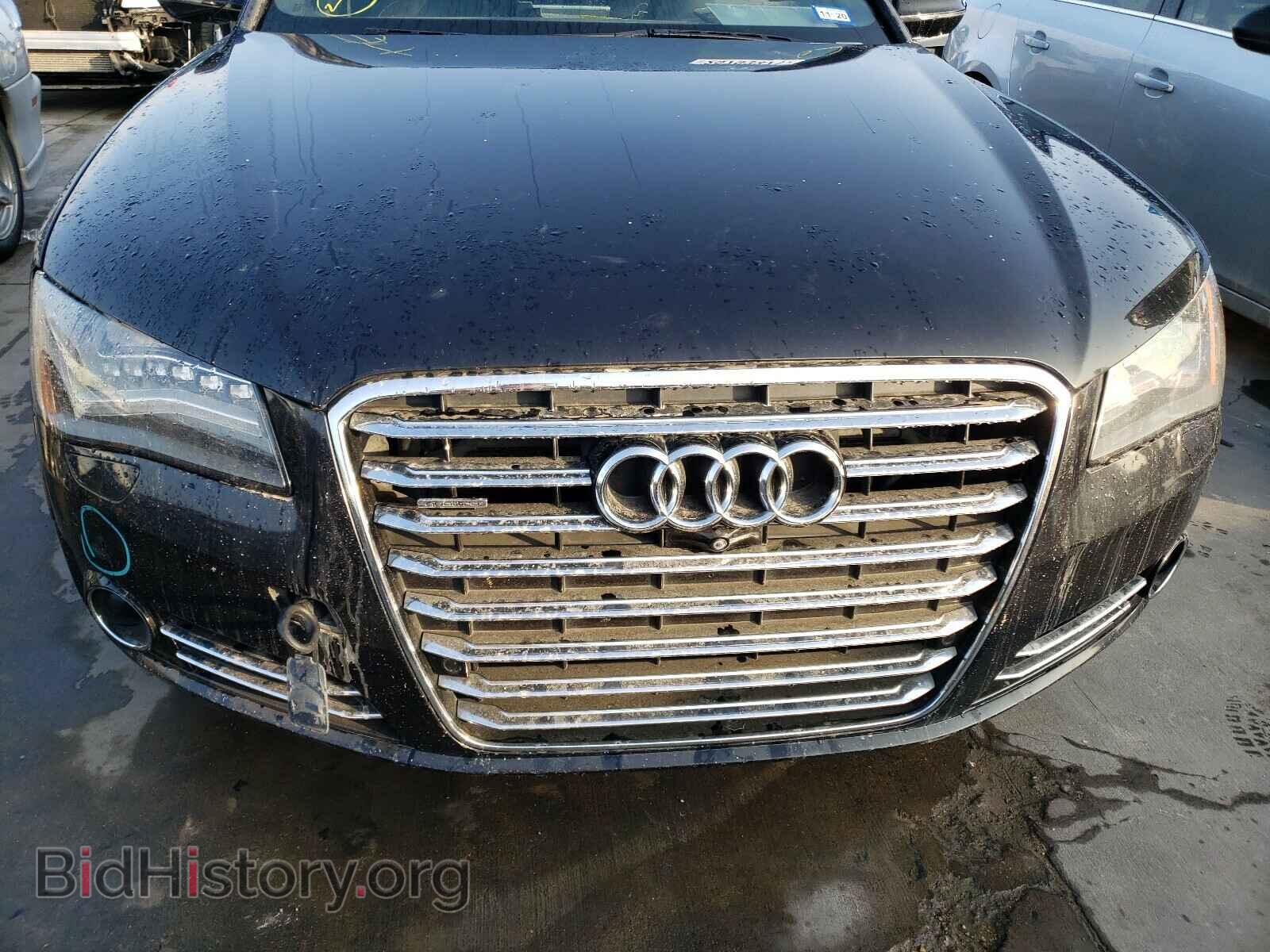 2014 AUDI A8 - VIN: WAURGAFD1EN004228 - Фото 9