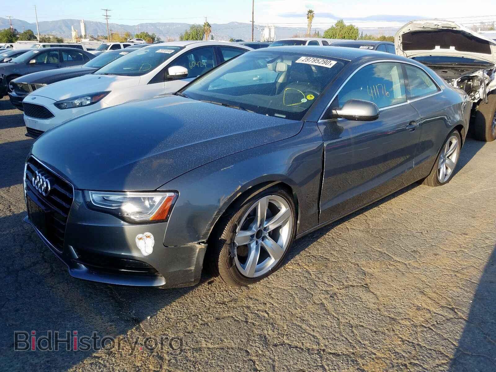 2014 AUDI A5 PREMIUM - VIN: WAULFAFR6EA060810 - Фото 2