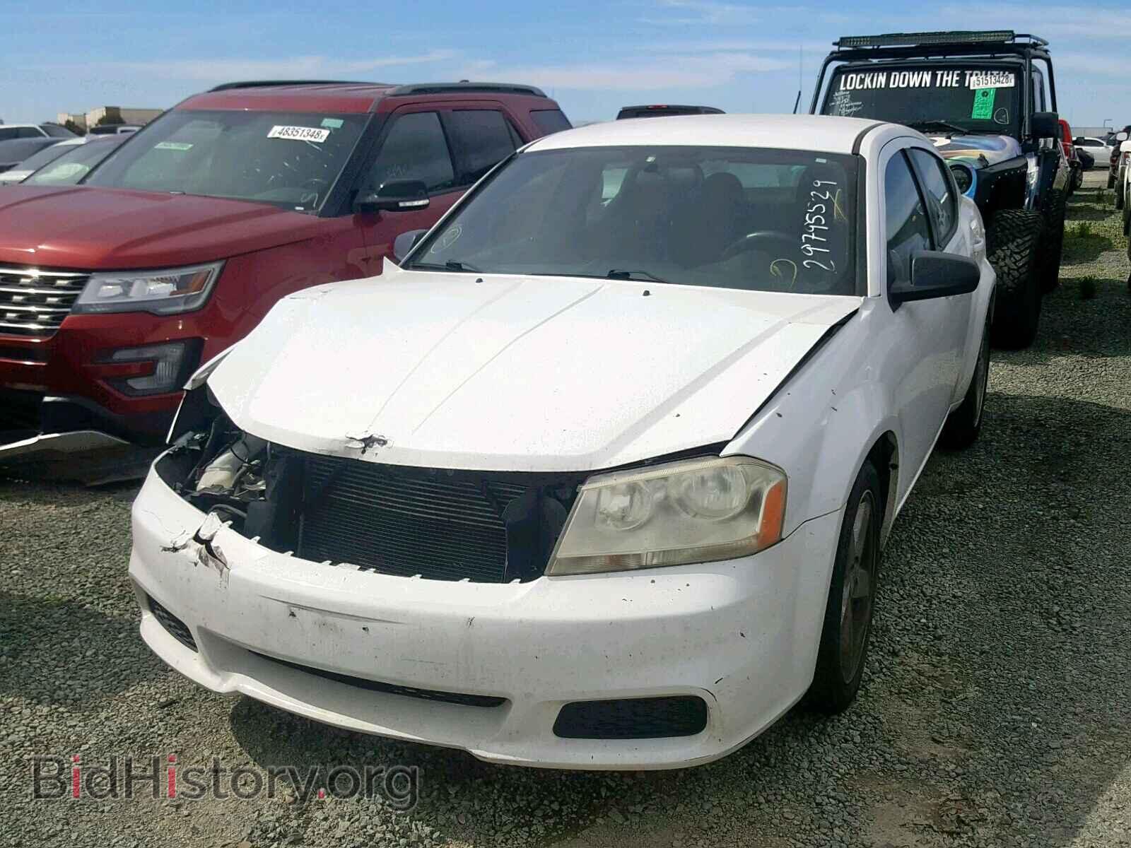 2012 DODGE AVENGER - VIN: 1C3CDZAB4CN237883 - Photo 2