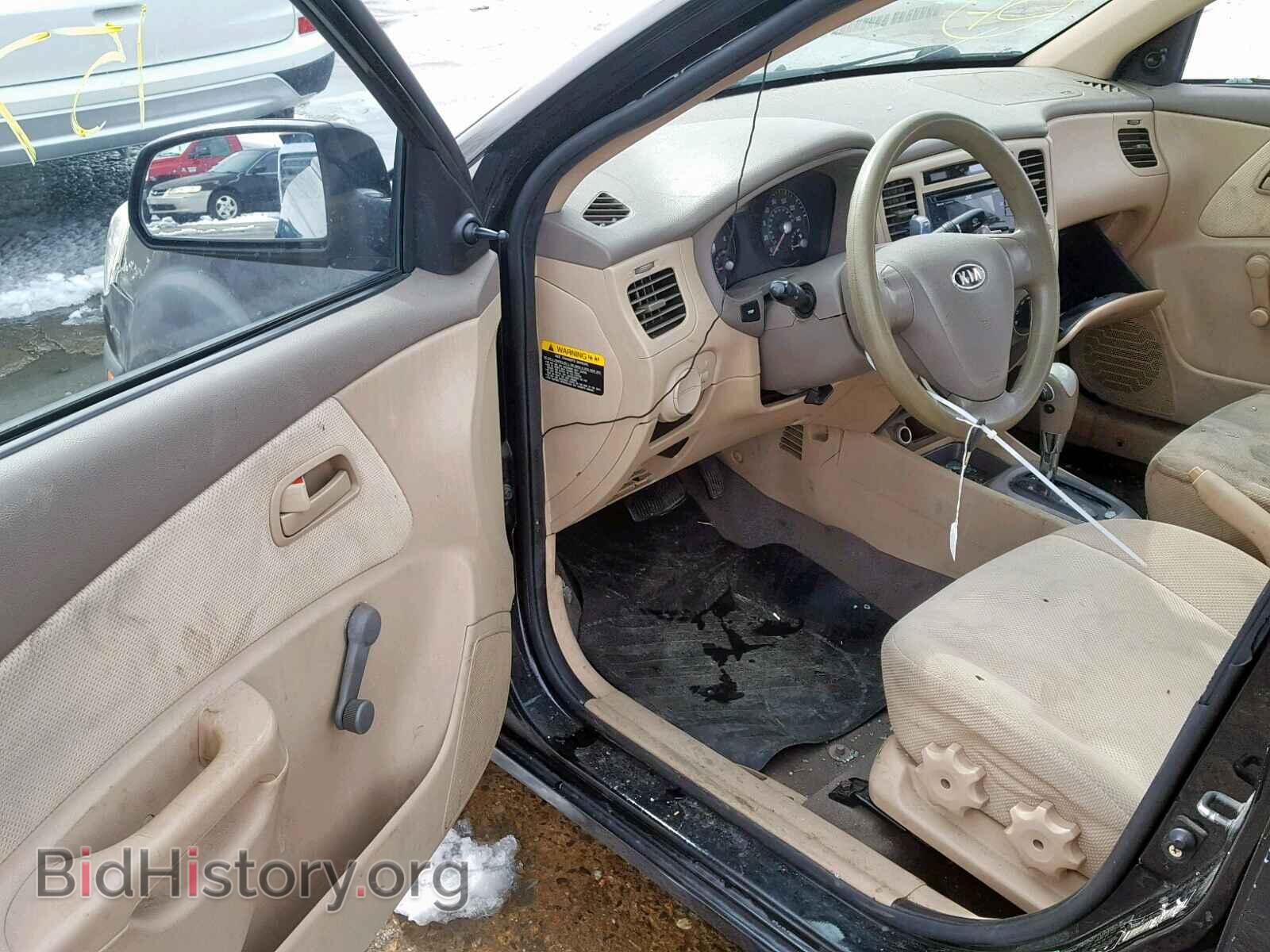 2007 KIA RIO BASE - VIN: KNADE123X76221450 - Фото 9
