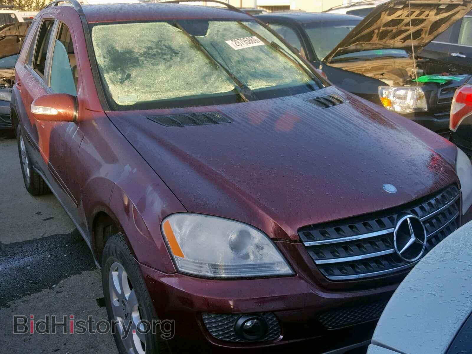 Photo 4JGBB86E87A177996 - MERCEDES-BENZ ML 350 2007