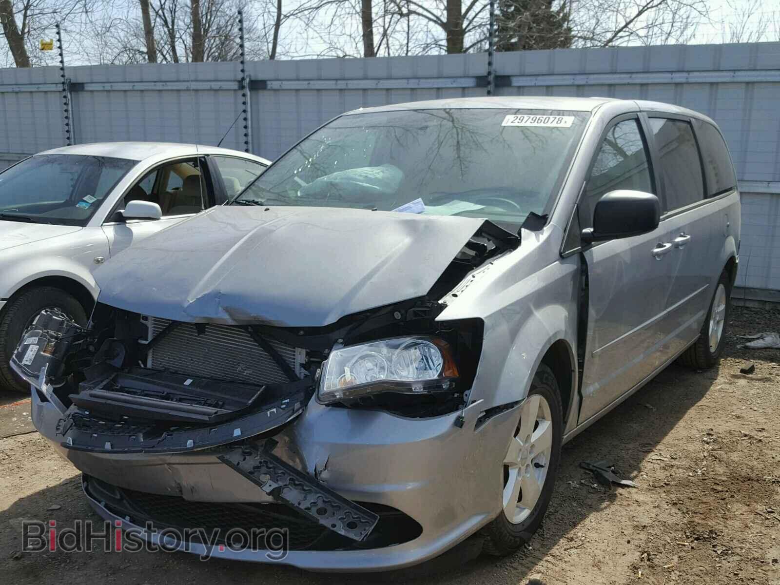 2013 DODGE CARAVAN - VIN: 2C4RDGBG4DR808992 - Фото 2