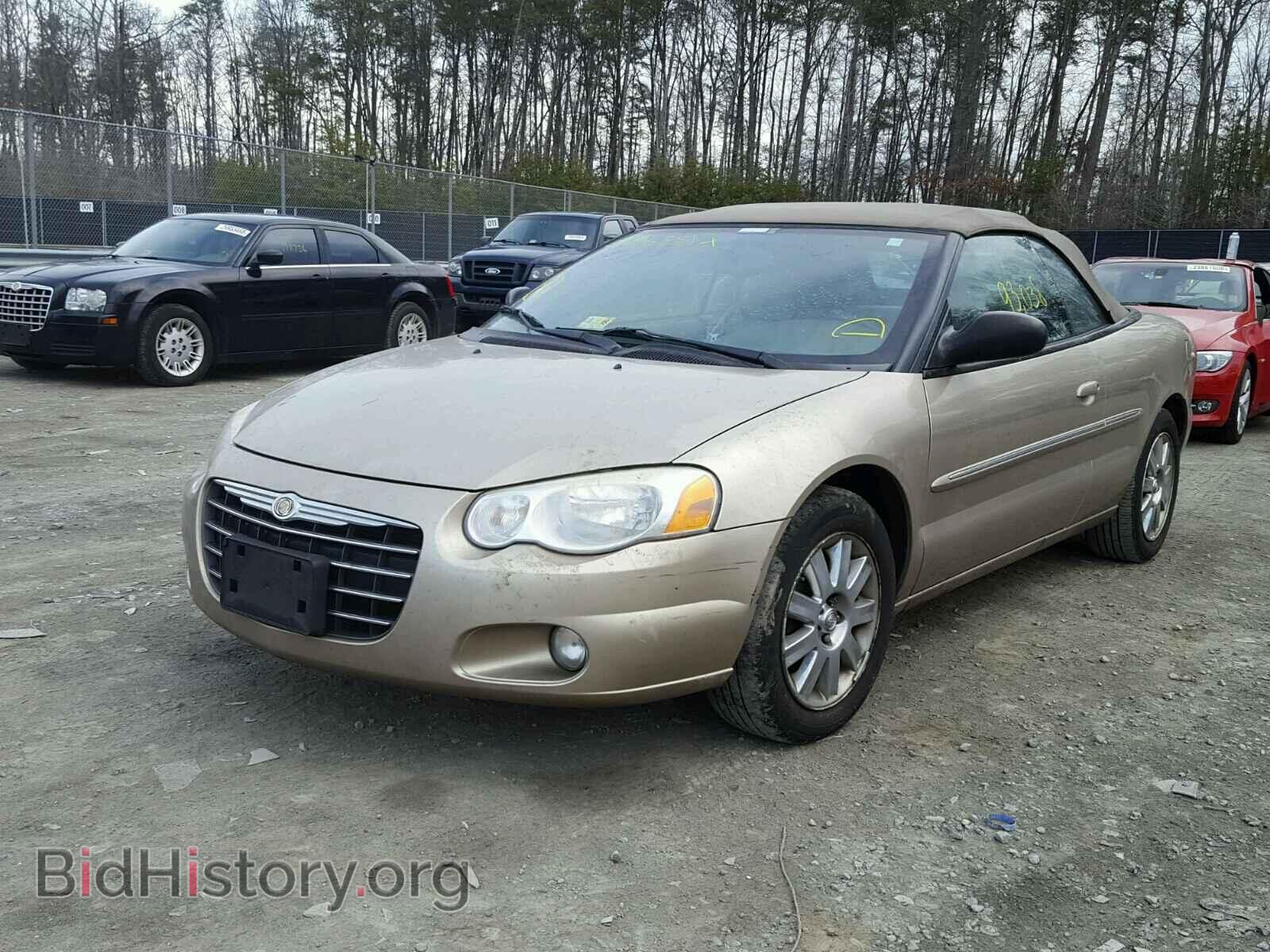 2004 CHRYSLER SEBRING - VIN: 1C3EL65R64N335770 - Фото 2
