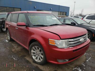 2012 Ford FLEX Flex SEL, красный — VIN 2FMGK5CC3CBD20262, Copart