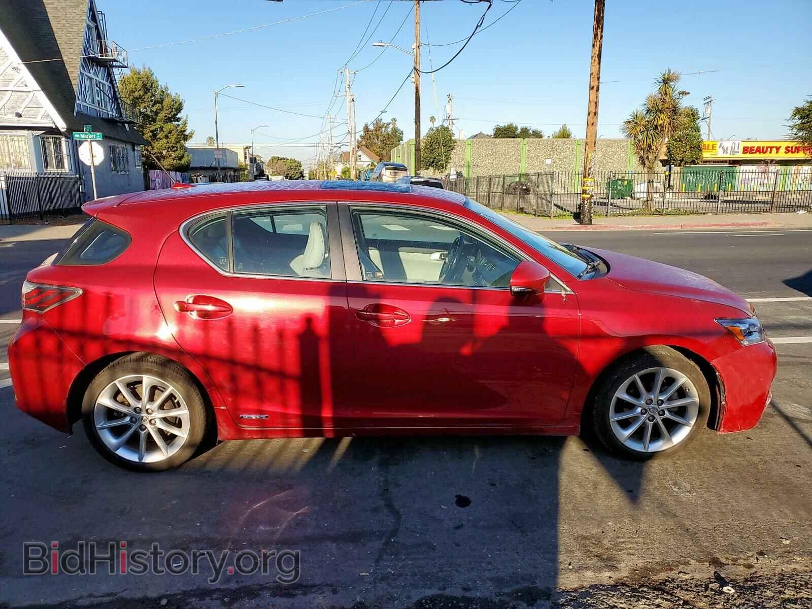2011 LEXUS CT 200 - VIN: JTHKD5BH5B2029108 - Фото 5