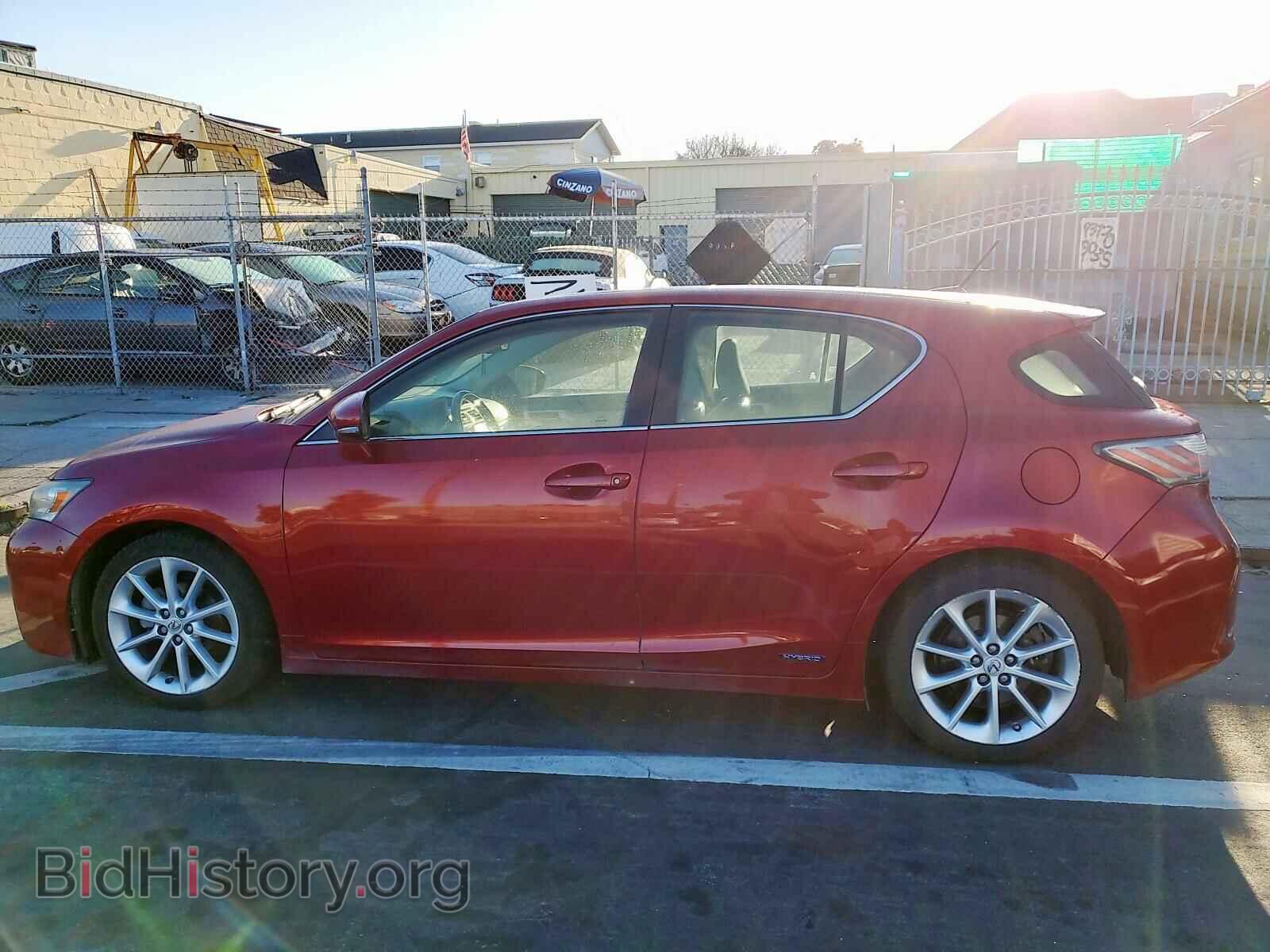 2011 LEXUS CT 200 - VIN: JTHKD5BH5B2029108 - Фото 6