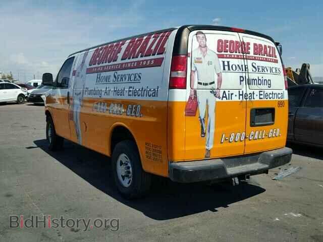 2014 CHEVROLET EXPRESS - VIN: 1GCWGFCA9E1120037 - Фото 3