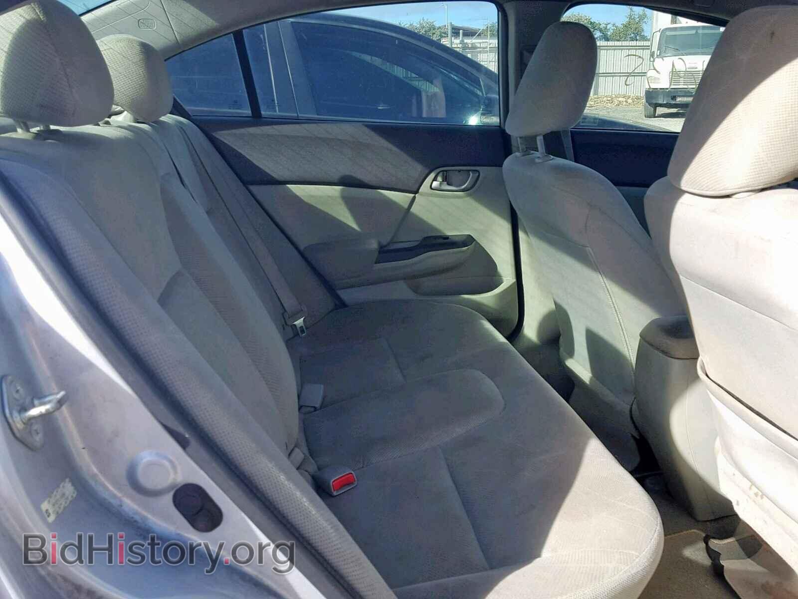 2012 HONDA CIVIC LX - VIN: 2HGFB2F52CH583692 - Фото 6
