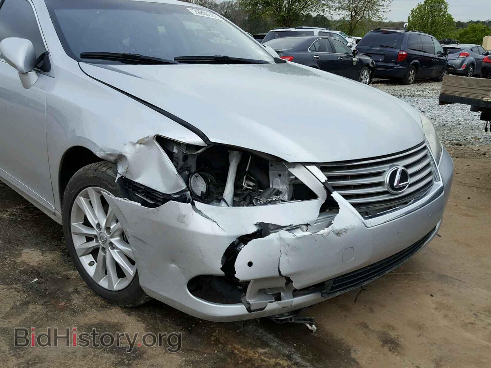 2012 LEXUS ES350 - VIN: JTHBK1EGXC2483759 - Фото 9