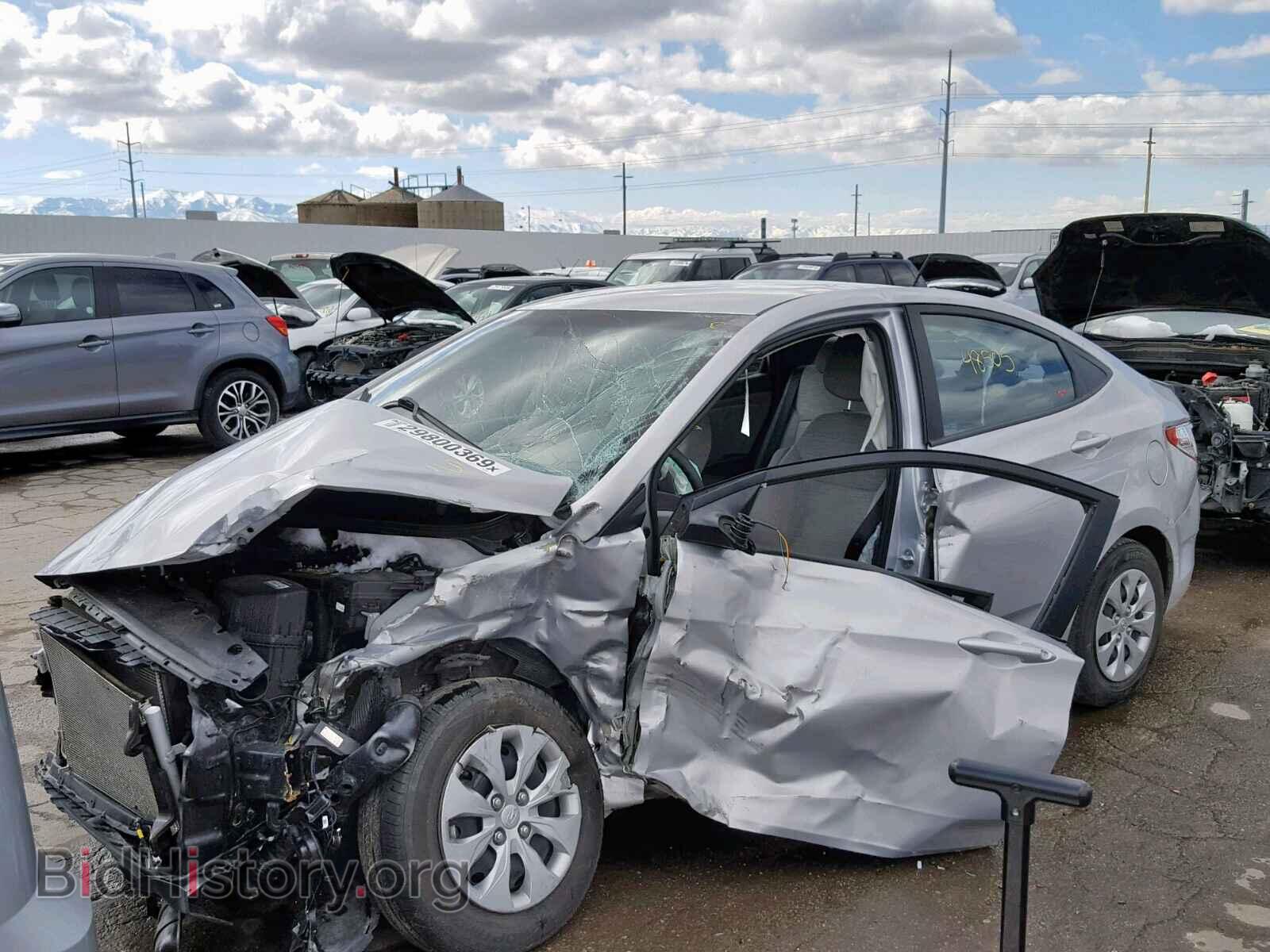 2016 HYUNDAI ACCENT - VIN: KMHCT4AE0GU074152 - Фото 2