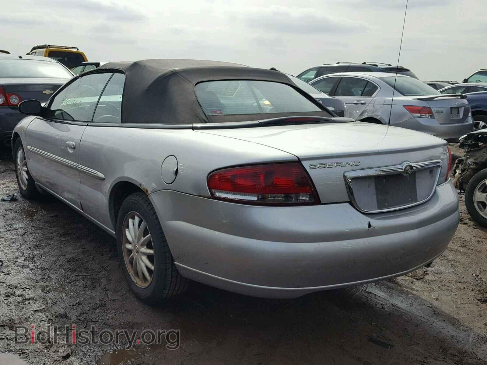 2002 CHRYSLER SEBRING - VIN: 1C3EL45R92N351799 - Фото 3