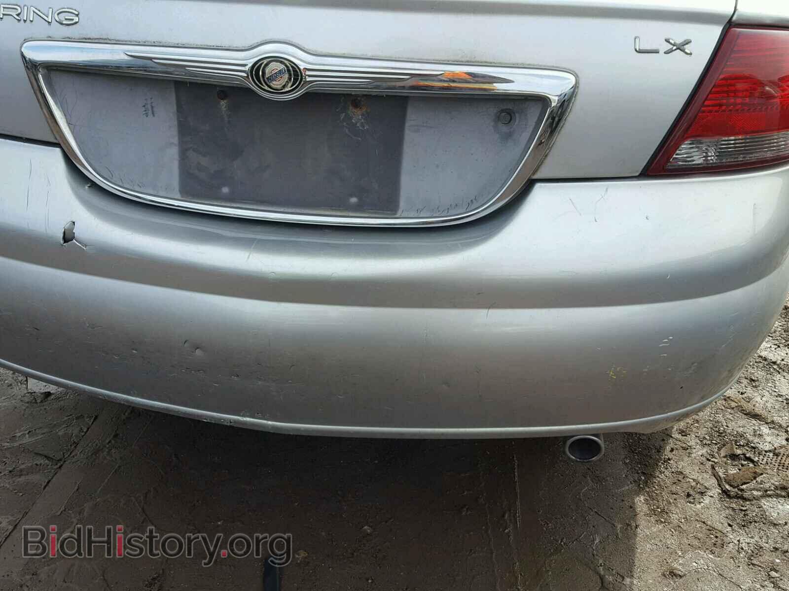2002 CHRYSLER SEBRING - VIN: 1C3EL45R92N351799 - Фото 9