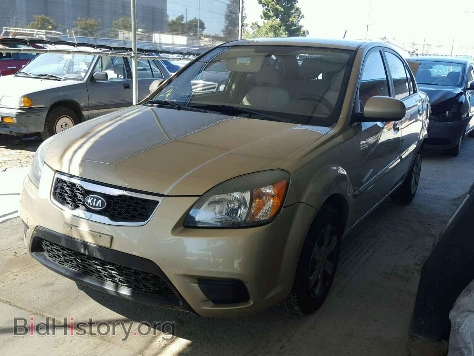 2011 KIA RIO BASE - VIN: KNADH4A32B6734128 - Photo 2