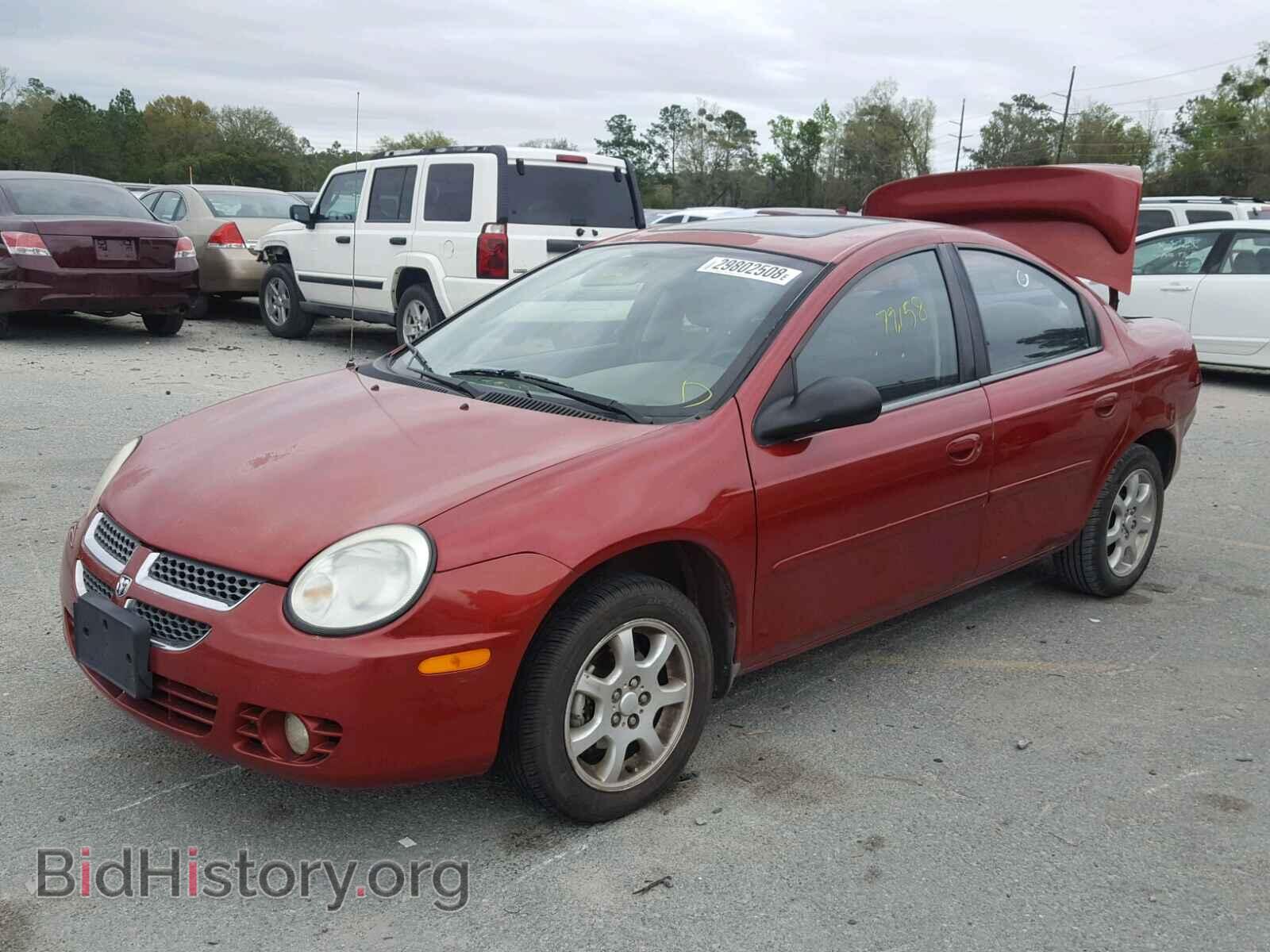 2004 DODGE NEON - VIN: 1B3ES56C84D633327 - Фото 2