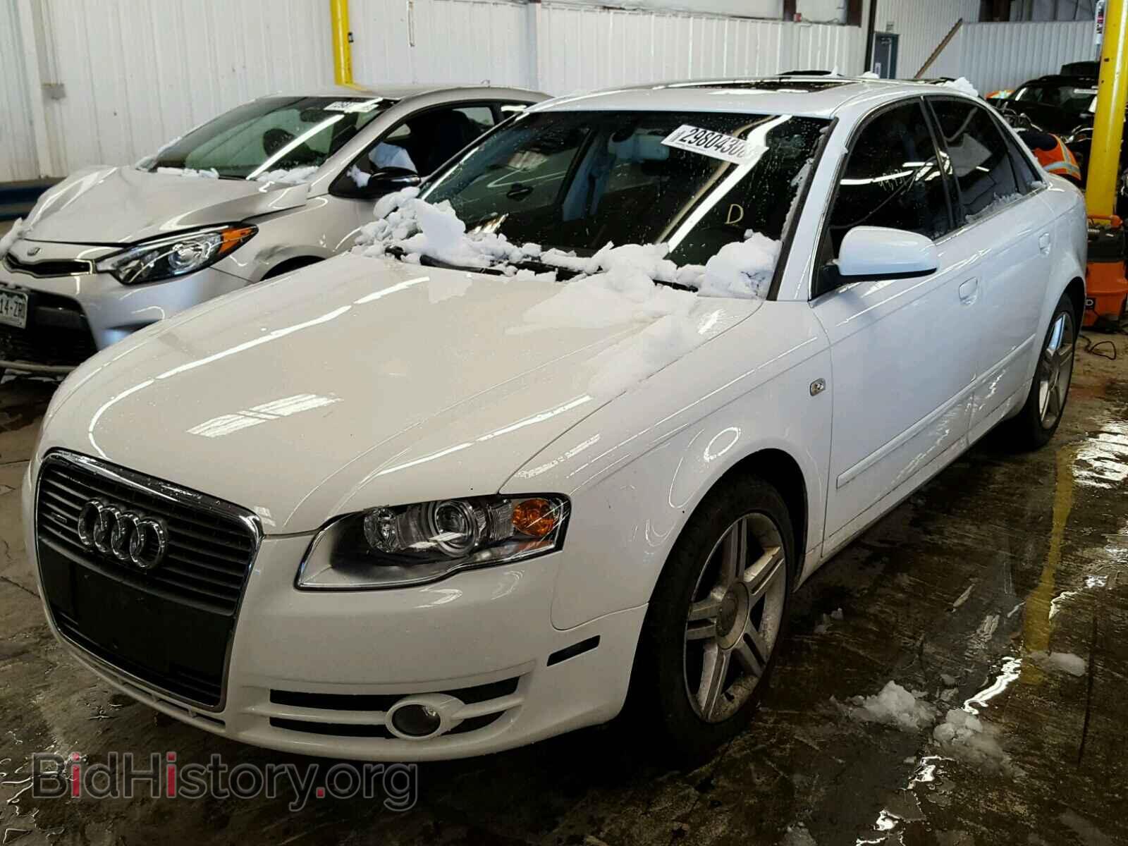 2007 AUDI A4 - VIN: WAUDF78E97A110247 - Фото 2