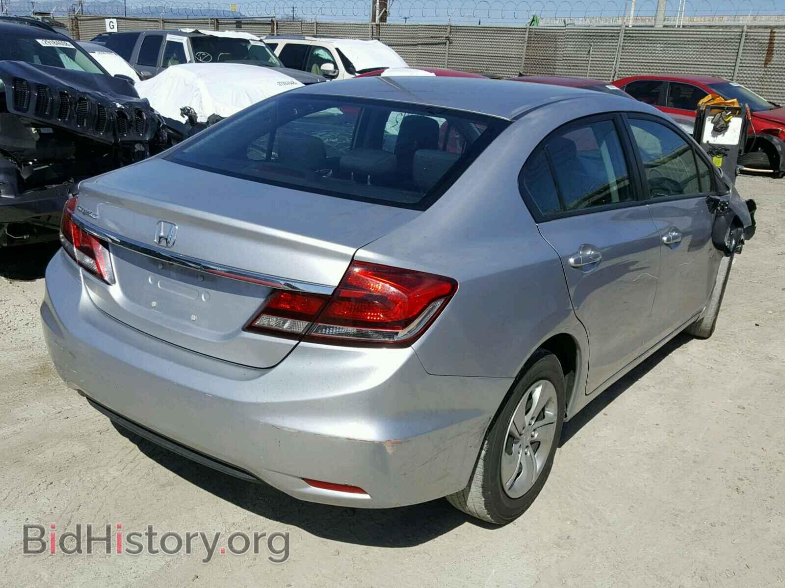 2014 HONDA CIVIC - VIN: 19XFB2F5XEE251304 - Фото 4
