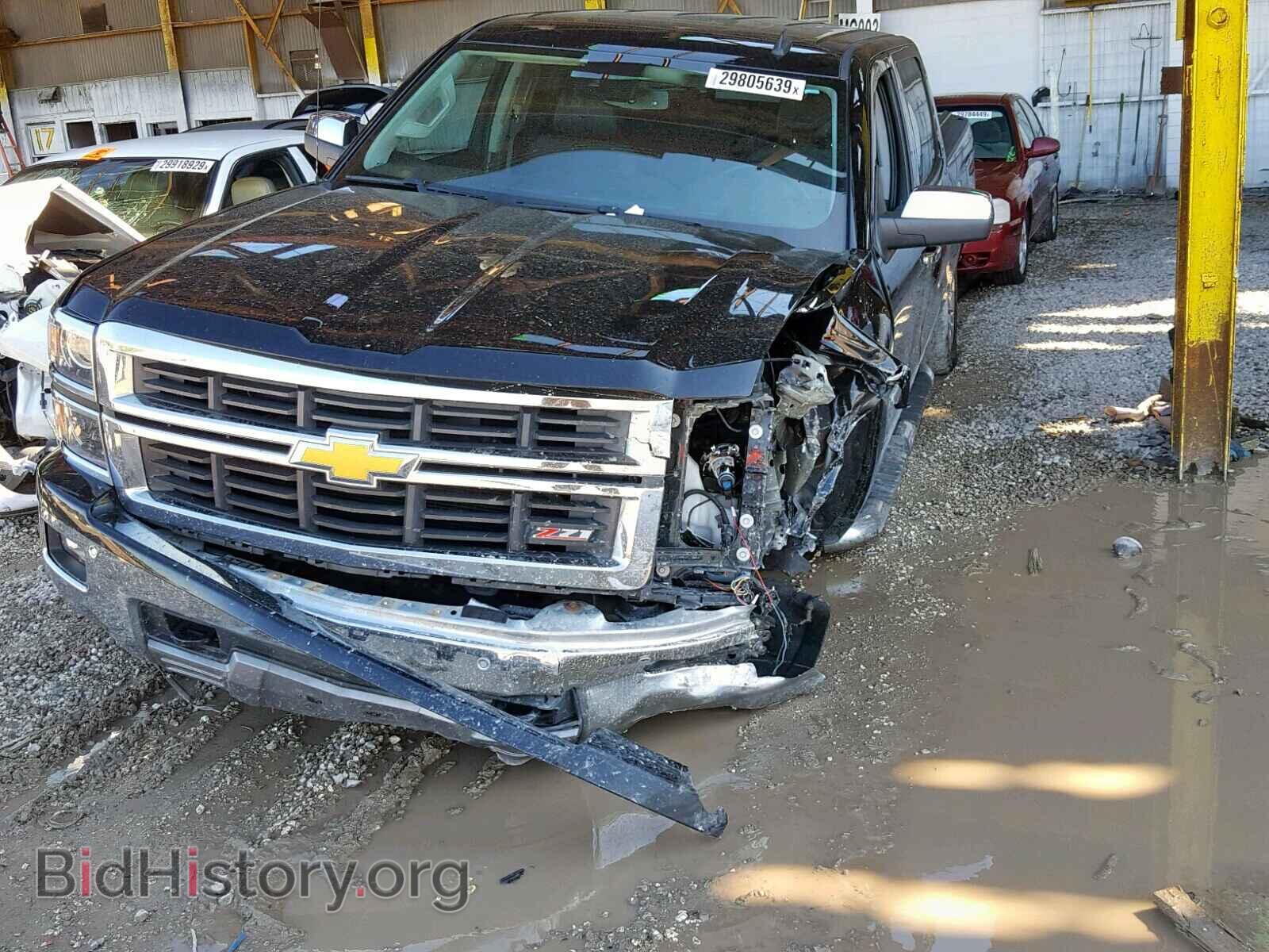 2014 CHEVROLET SILVERADO - VIN: 3GCUKSEC4EG259927 - Фото 2