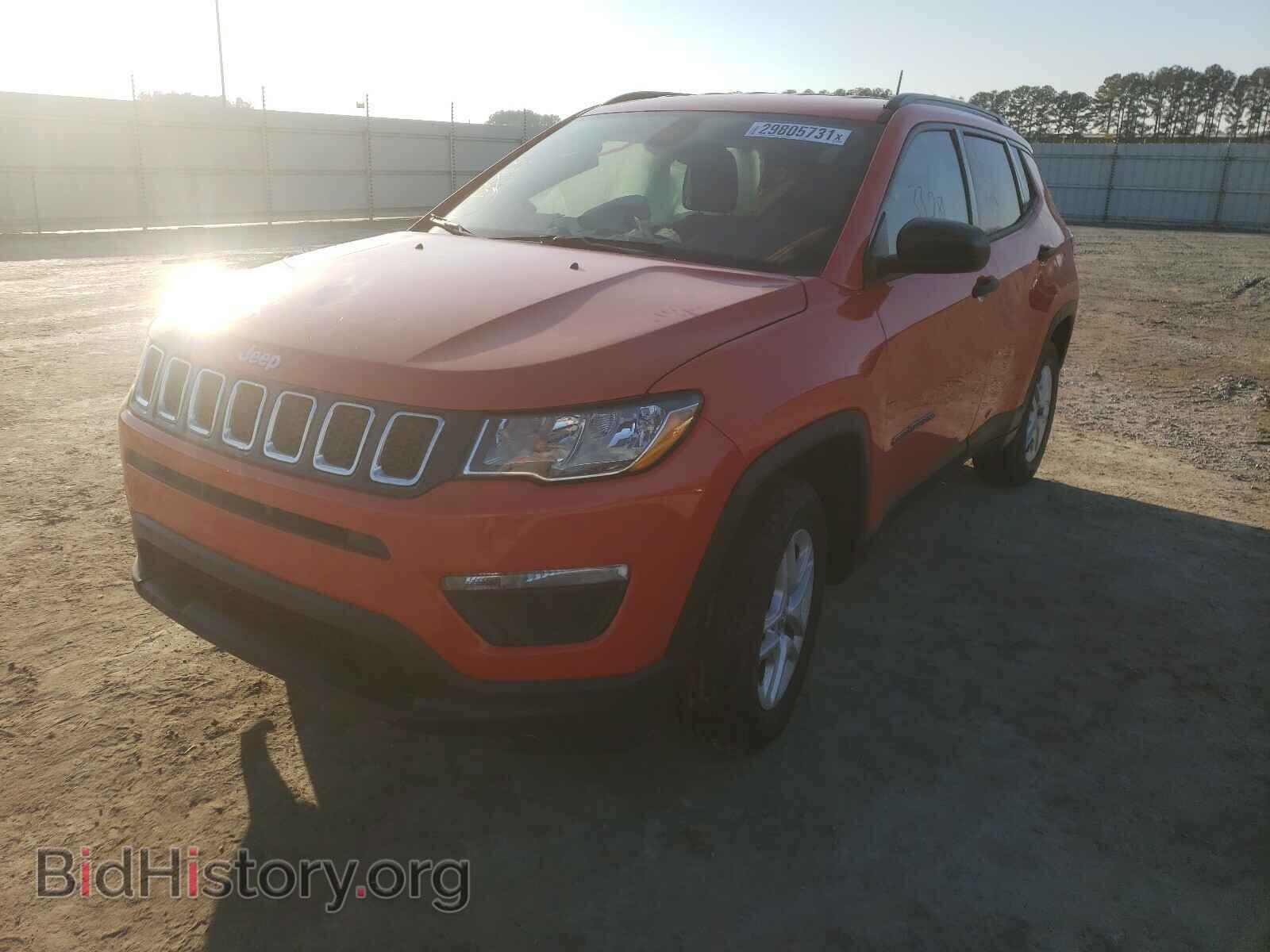2018 JEEP COMPASS - VIN: 3C4NJCAB8JT461200 - Фото 2
