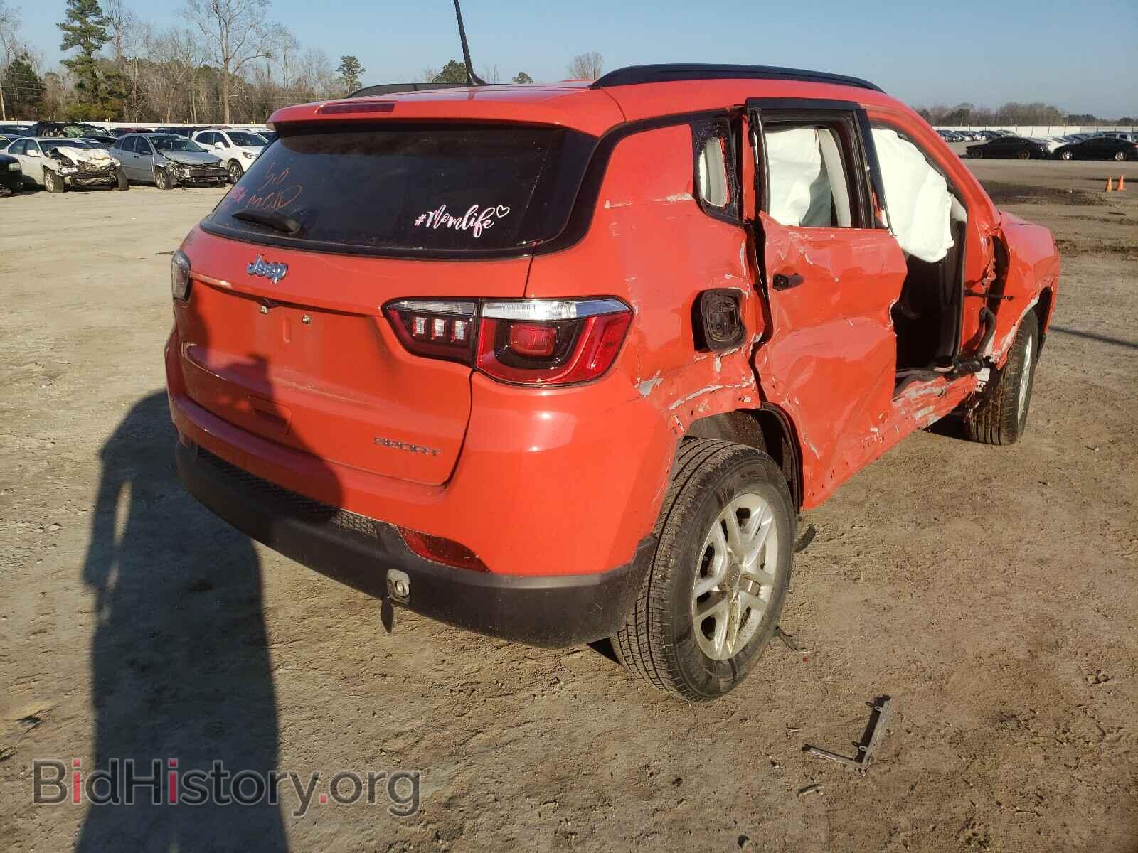 2018 JEEP COMPASS - VIN: 3C4NJCAB8JT461200 - Фото 4