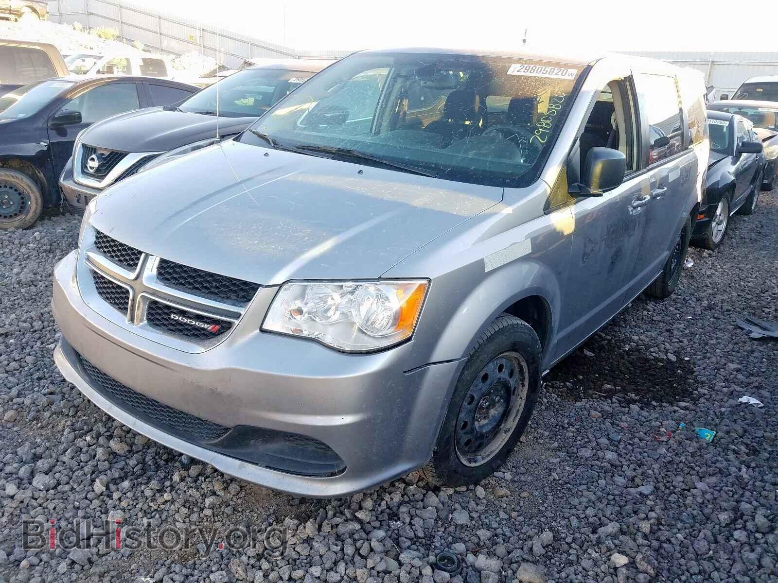 2018 DODGE CARAVAN - VIN: 2C4RDGBG5JR285459 - Фото 2