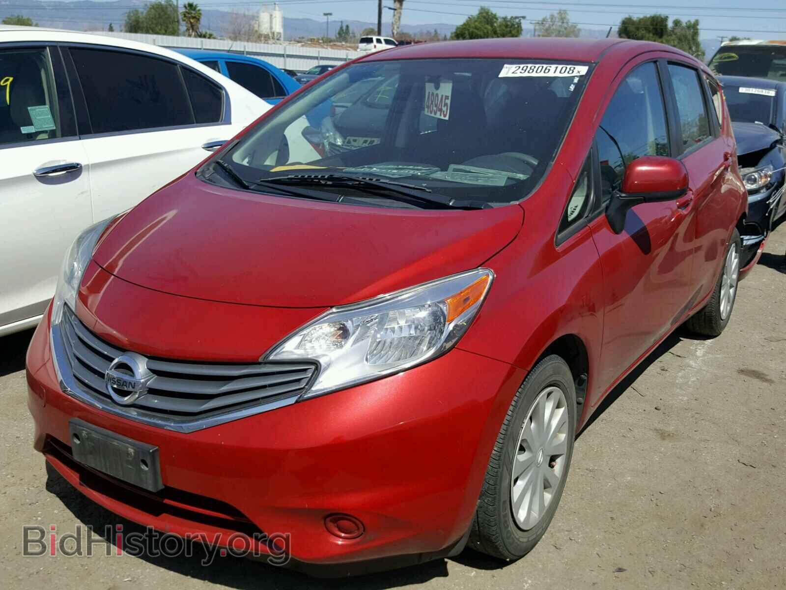 2014 NISSAN VERSA - VIN: 3N1CE2CP4EL427939 - Фото 2