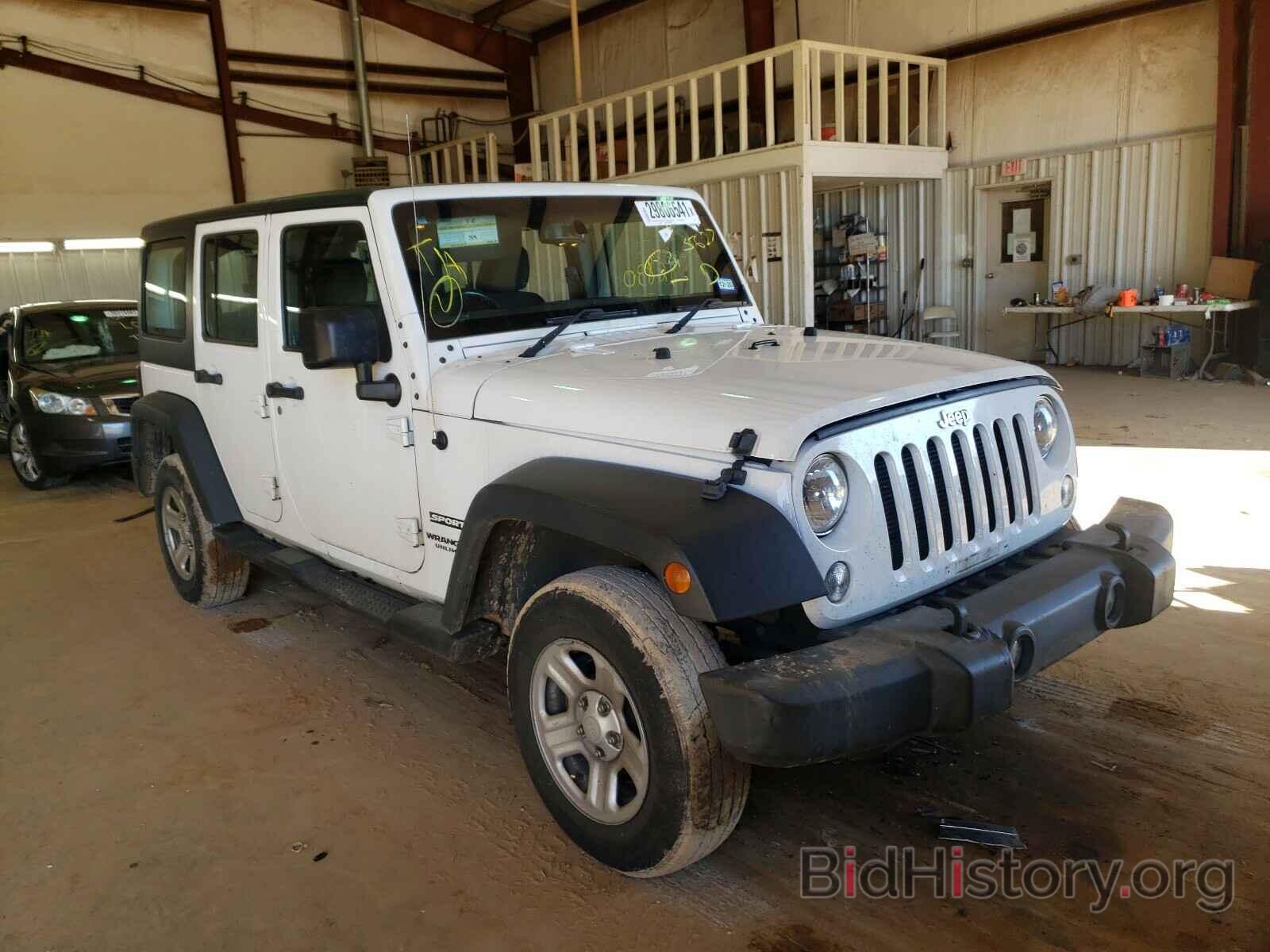 Фотография 1C4BJWKG1GL175627 - JEEP WRANGLER 2016