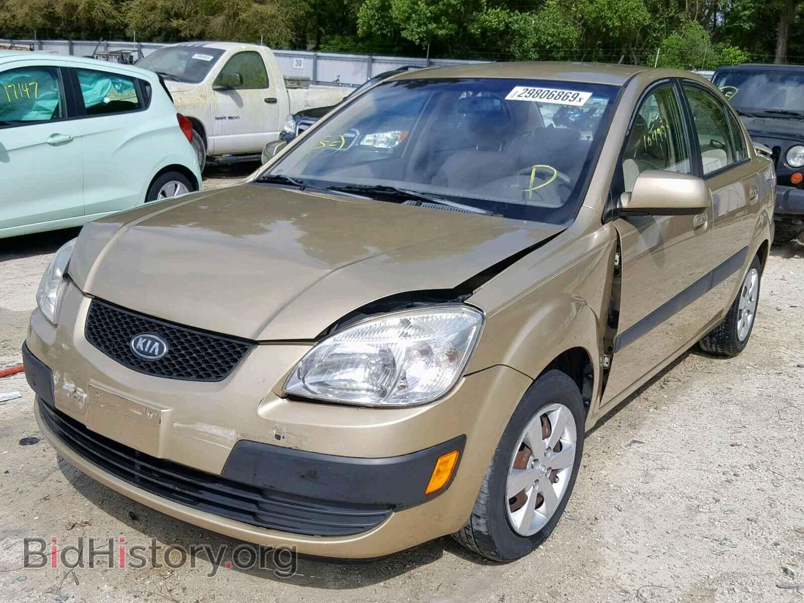 2008 KIA RIO BASE - VIN: KNADE123786394442 - Photo 2