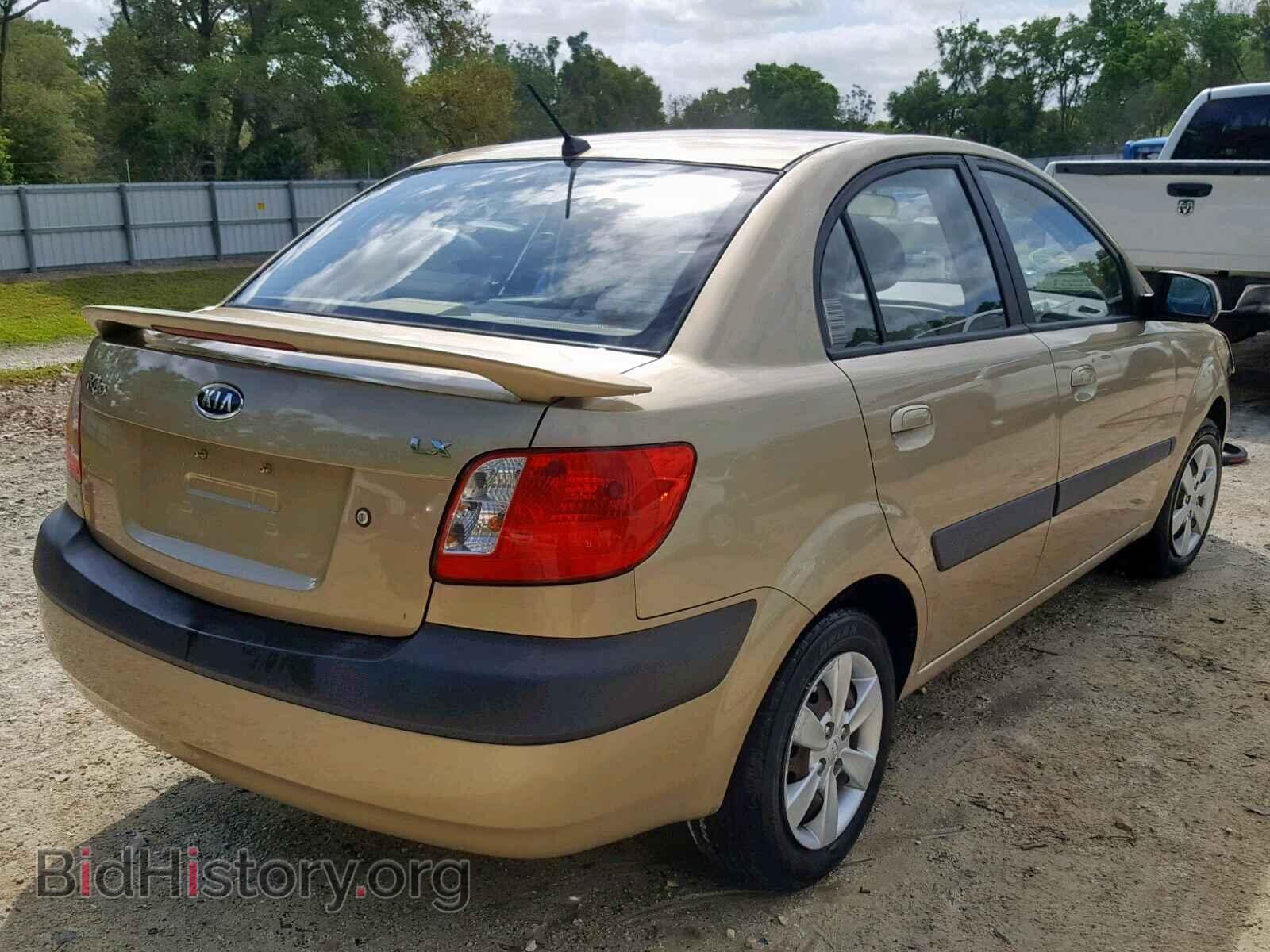 2008 KIA RIO BASE - VIN: KNADE123786394442 - Photo 4