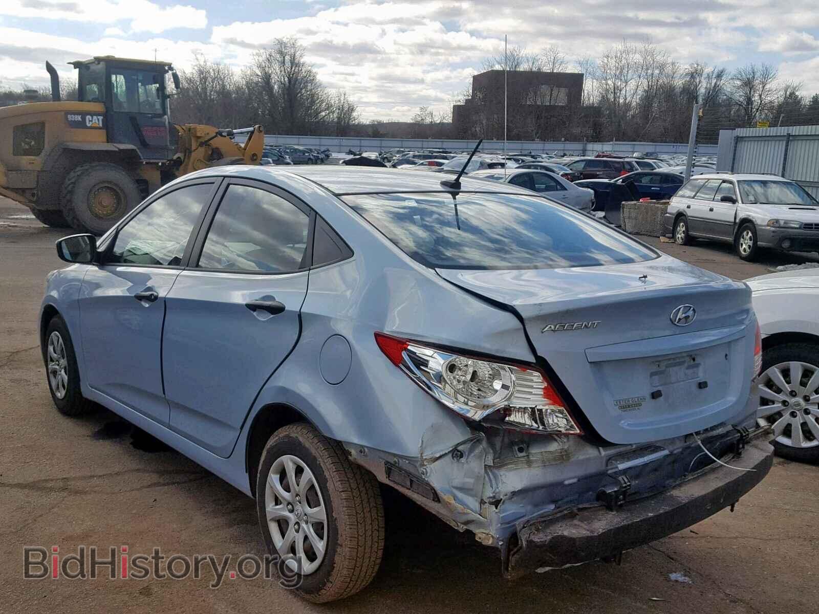 2012 HYUNDAI ACCENT - VIN: KMHCT4AE2CU068833 - Фото 3