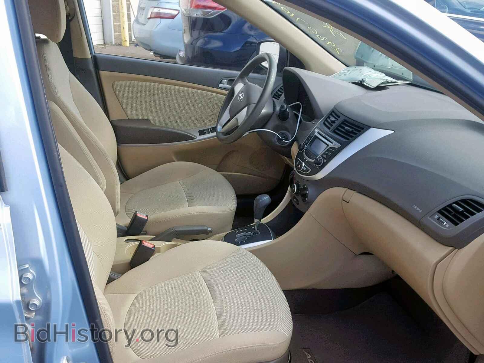 2012 HYUNDAI ACCENT - VIN: KMHCT4AE2CU068833 - Фото 5