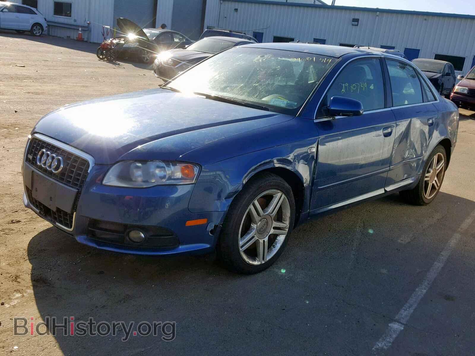 2008 AUDI A4 - VIN: WAUDF78E08A056564 - Фото 2