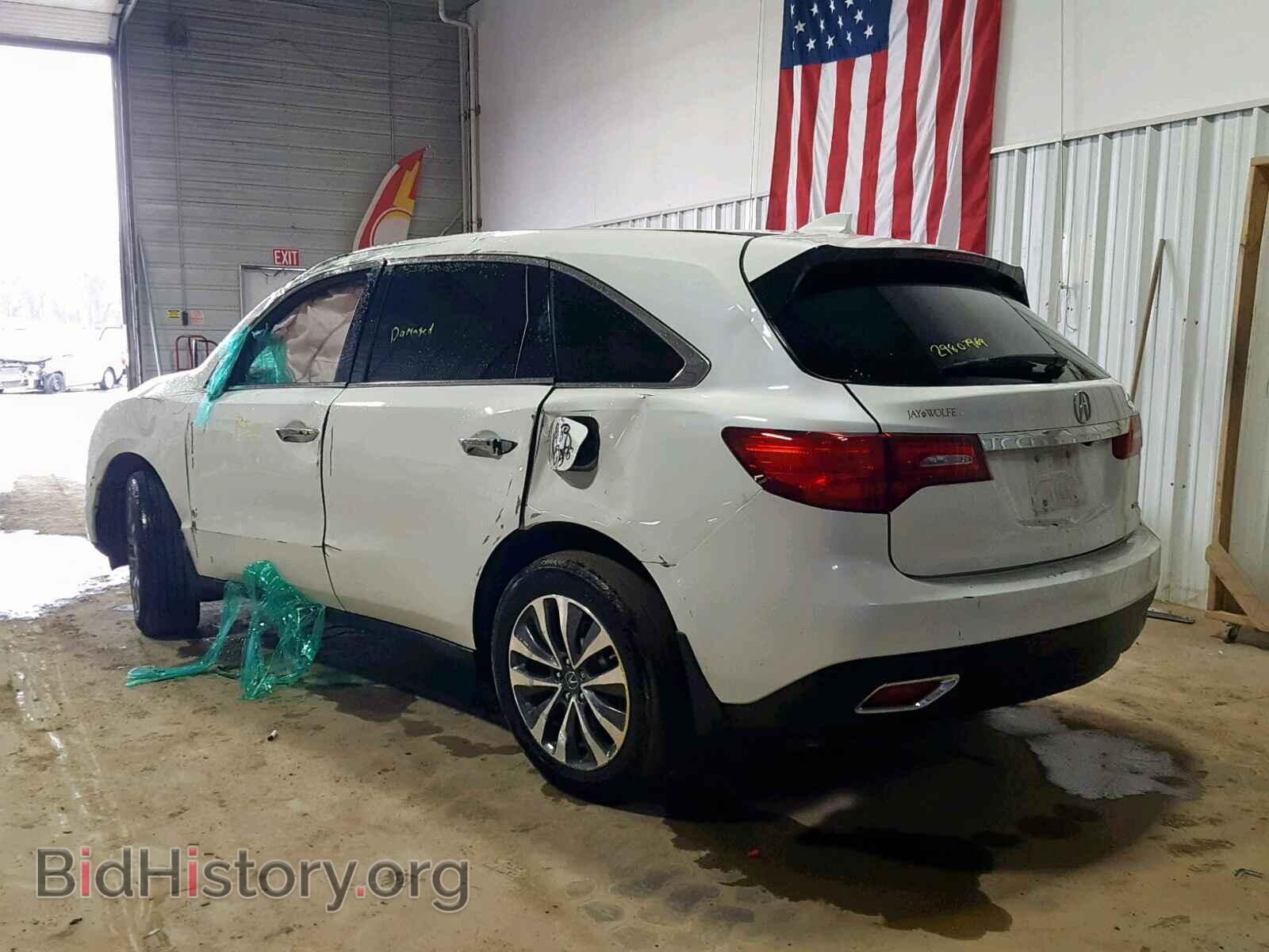2016 ACURA MDX - VIN: 5FRYD4H46GB050451 - Фото 3
