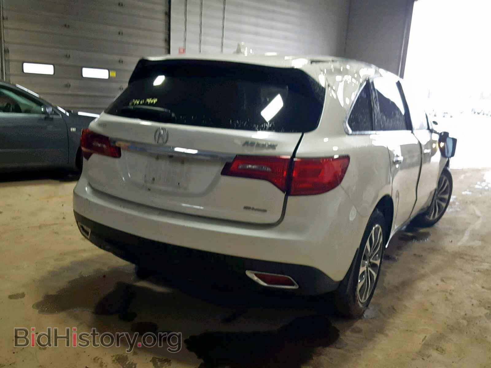 2016 ACURA MDX - VIN: 5FRYD4H46GB050451 - Фото 4