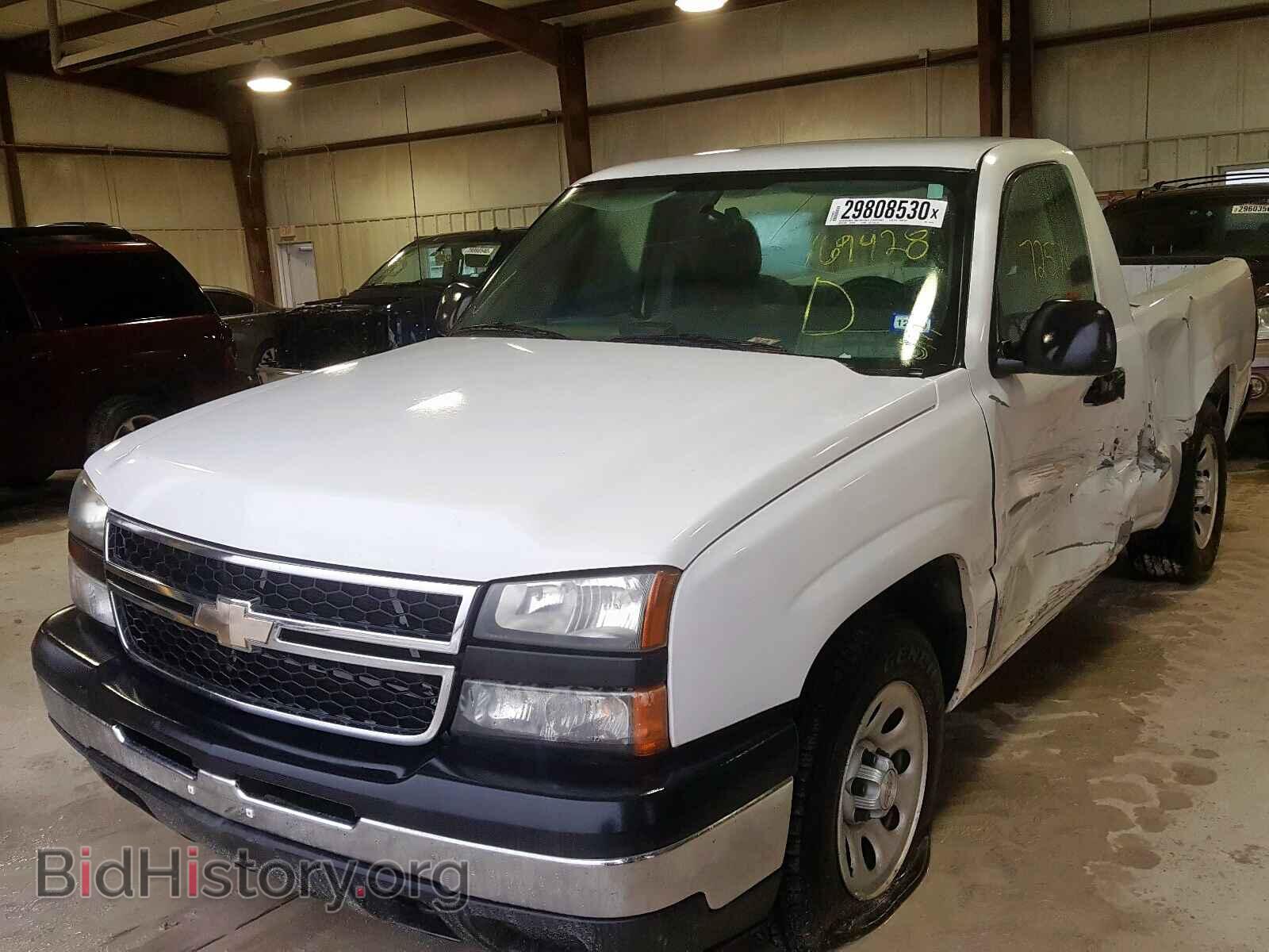 2006 CHEVROLET SILVERADO - VIN: 3GCEC14X56G169428 - Фото 2