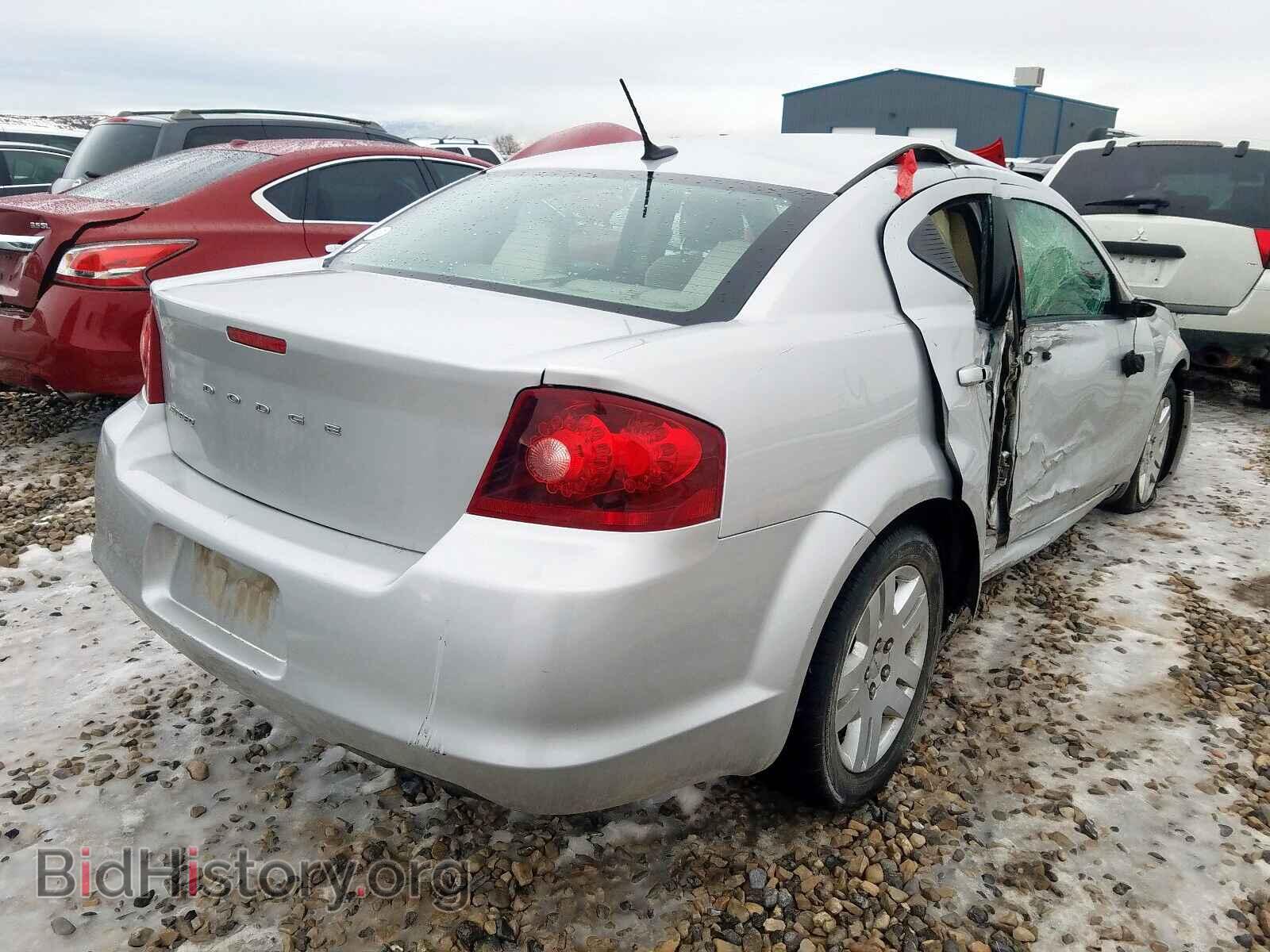2012 DODGE AVENGER - VIN: 1C3CDZAB7CN220205 - Фото 4