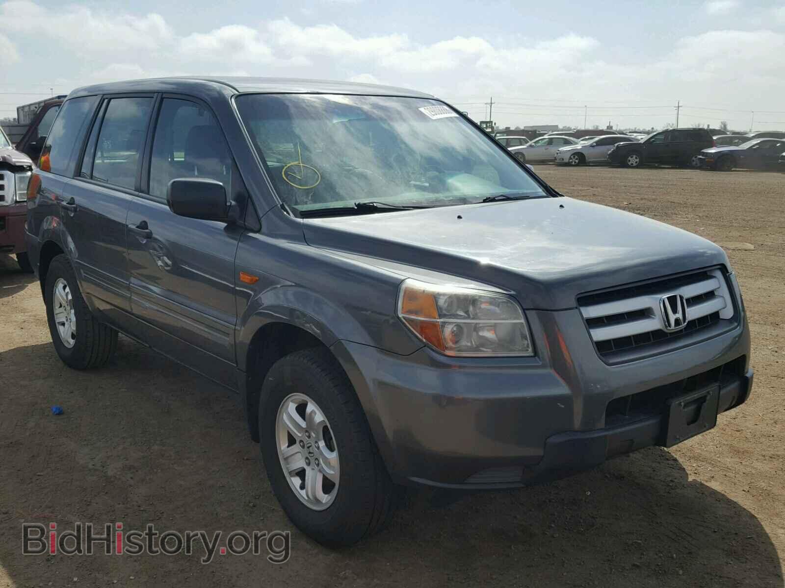 Фотография 5FNYF28147B039583 - HONDA PILOT 2007