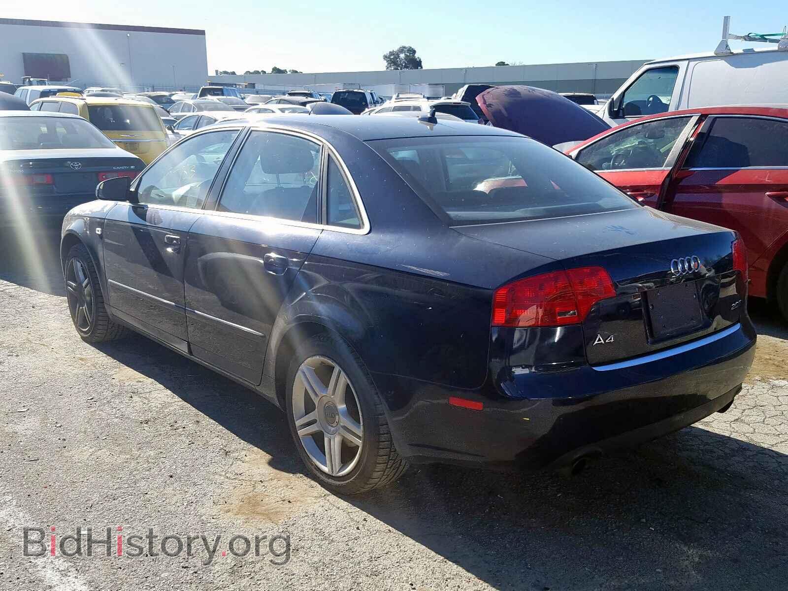 2007 AUDI A4 - VIN: WAUAF78E47A202109 - Фото 3