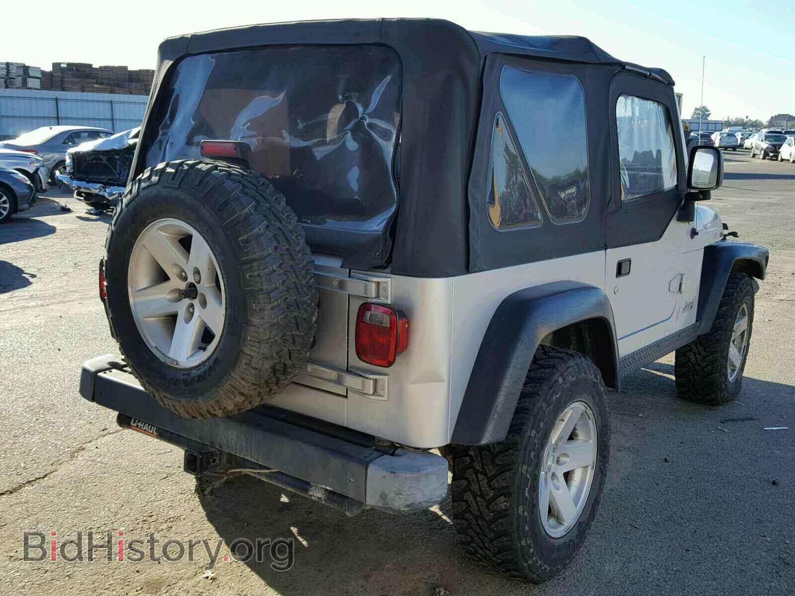 2003 JEEP WRANGLER - VIN: 1J4FA69S33P358245 - Фото 4