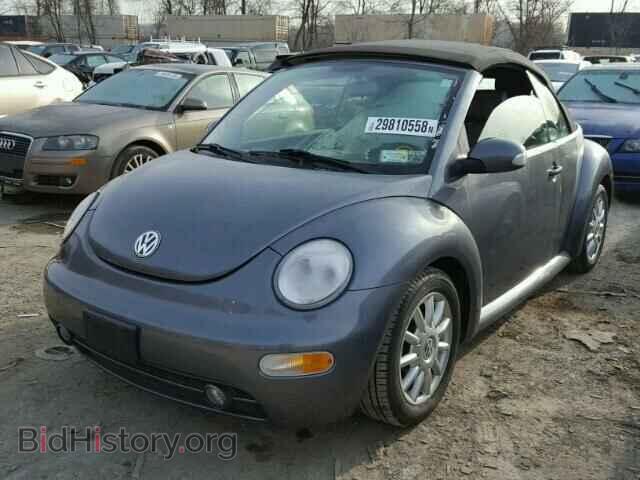 2004 VOLKSWAGEN BEETLE - VIN: 3VWCM31Y44M341635 - Фото 2