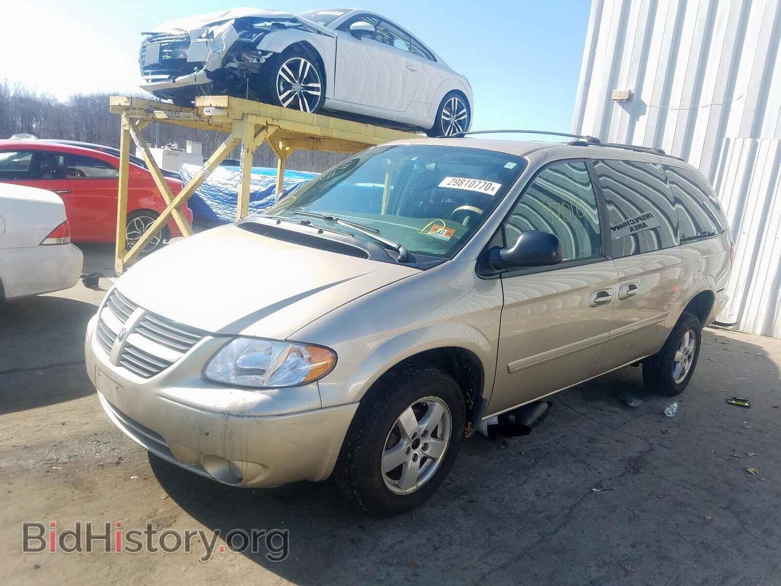 2007 DODGE CARAVAN - VIN: 2D4GP44L67R314387 - Фото 2