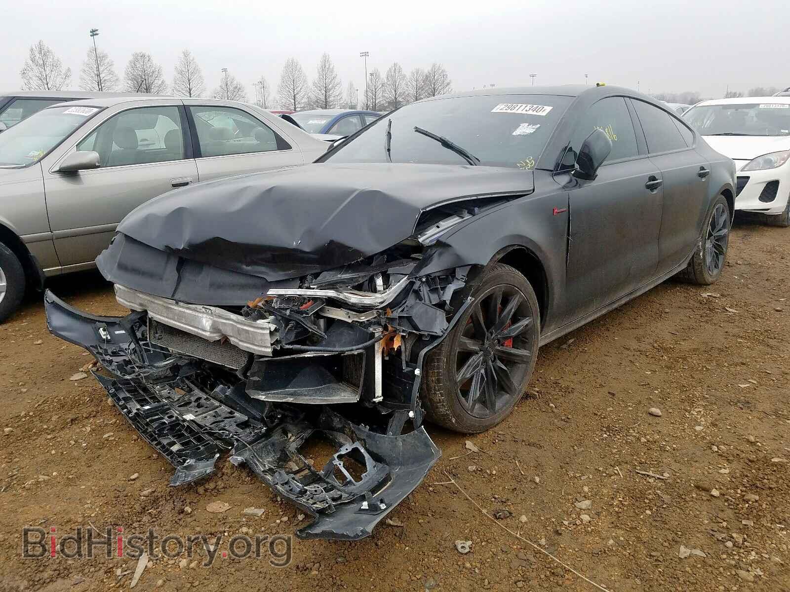 2013 AUDI A7 - VIN: WAUYGAFC1DN076080 - Фото 2