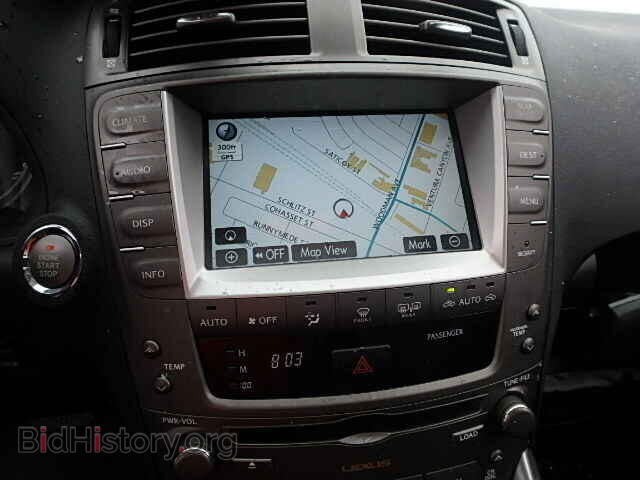 2008 LEXUS IS350 - VIN: JTHBE262485019596 - Фото 9