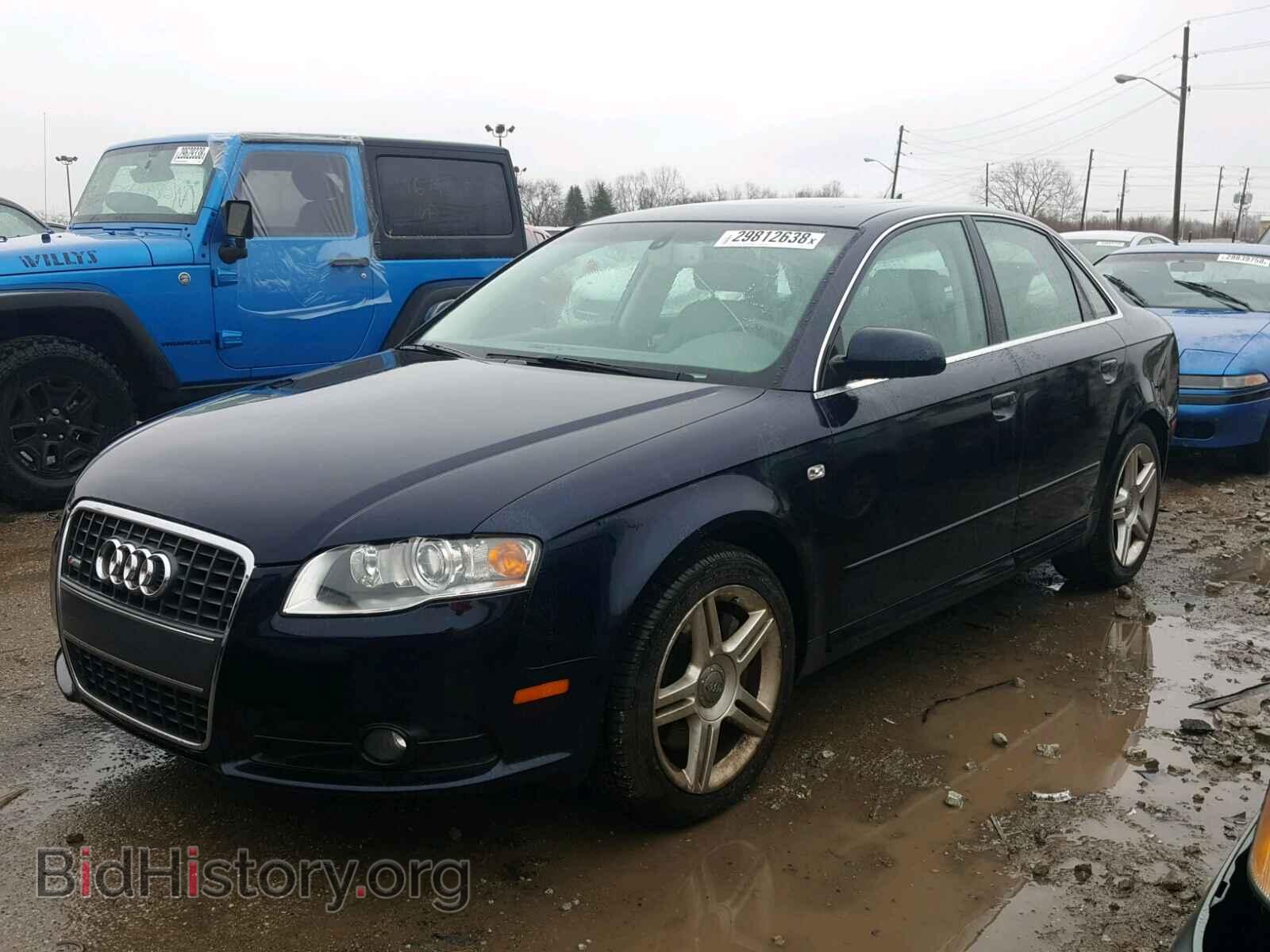 2008 AUDI A4 - VIN: WAUDF78E18A012587 - Фото 2