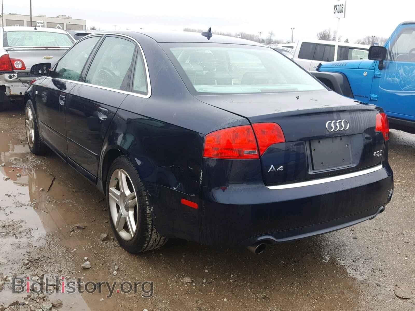 2008 AUDI A4 - VIN: WAUDF78E18A012587 - Фото 3