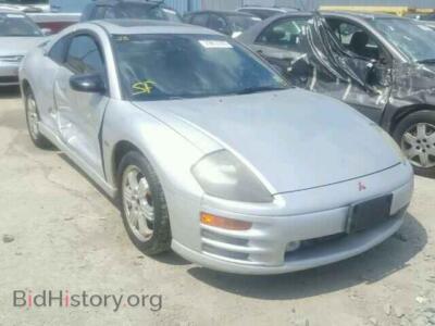 2001 Mitsubishi ECLIPSE Eclipse GT, silver — VIN 4A3AC54H61E033739, Copart