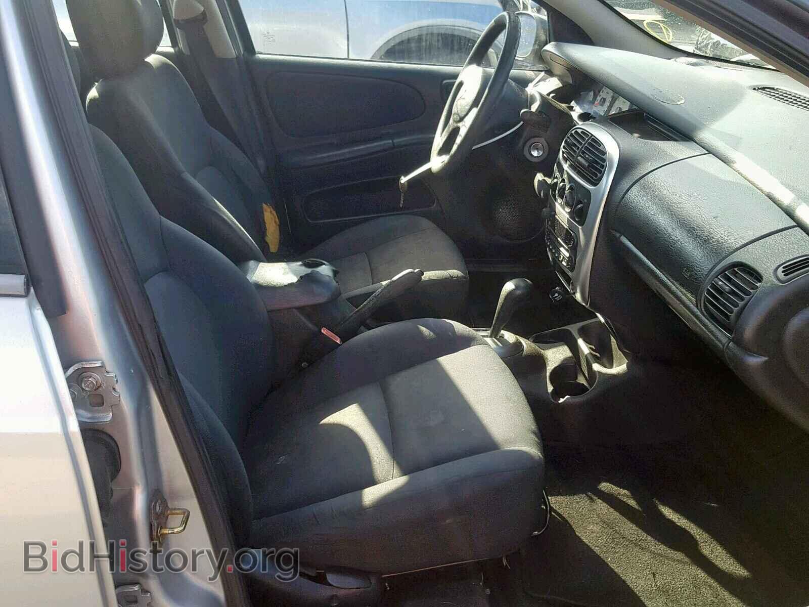 2005 DODGE NEON - VIN: 1B3ES56C65D262556 - Фото 5