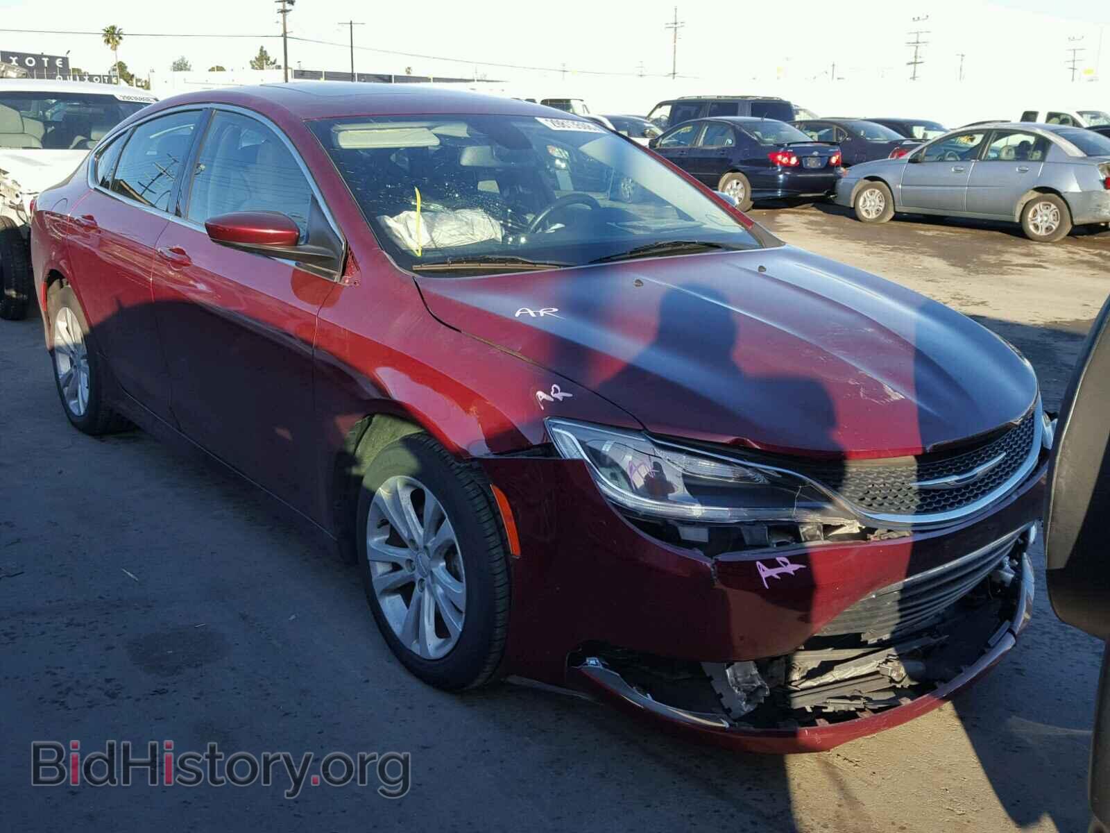 Photo 1C3CCCAB1FN637565 - CHRYSLER 200 2015