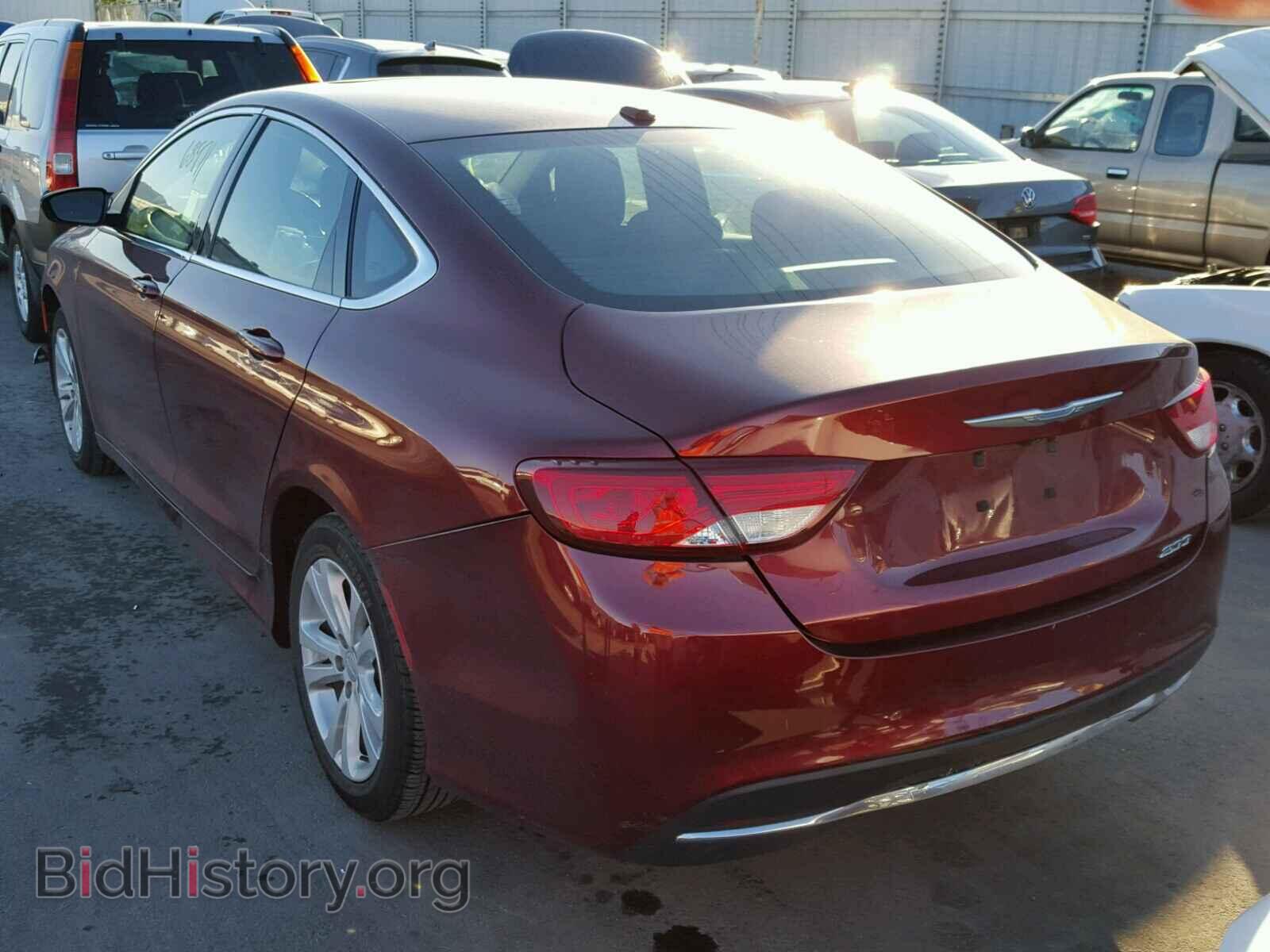 2015 CHRYSLER 200 - VIN: 1C3CCCAB1FN637565 - Фото 3