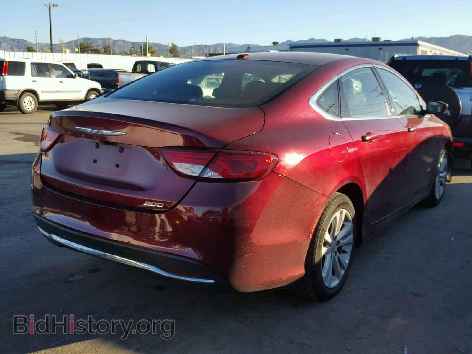 2015 CHRYSLER 200 - VIN: 1C3CCCAB1FN637565 - Фото 4